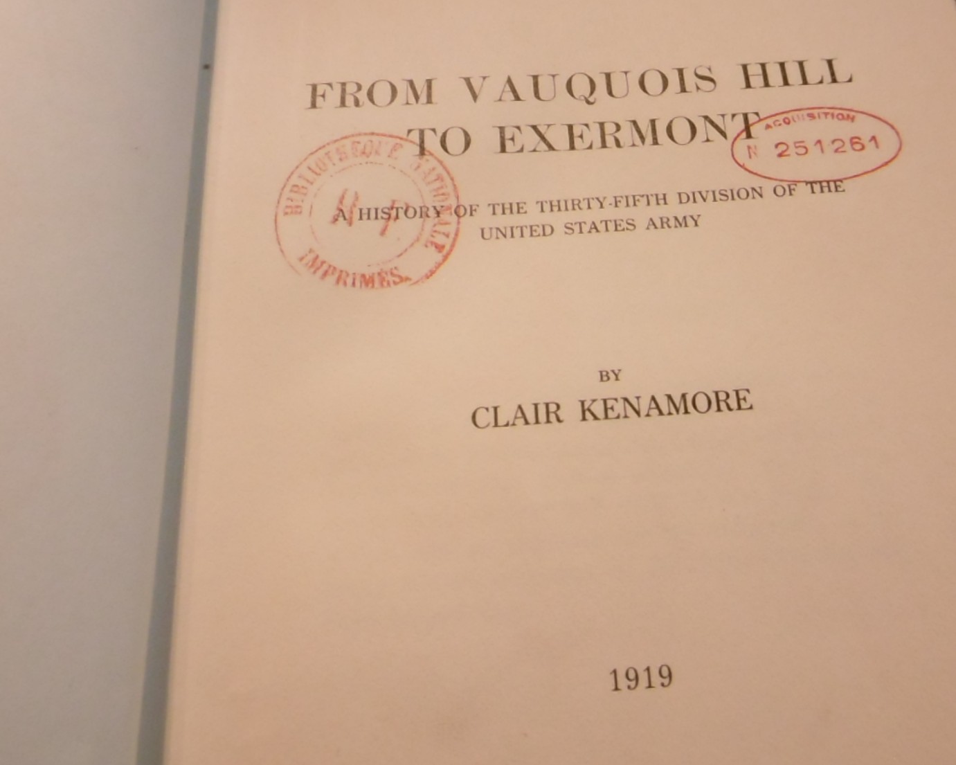 From St. Louis to the BnF