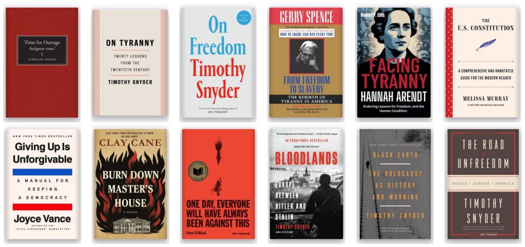 Tyranny, Freedom—Outrage, Courage